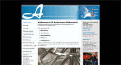 Desktop Screenshot of anderssonsmekaniska.se