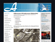 Tablet Screenshot of anderssonsmekaniska.se